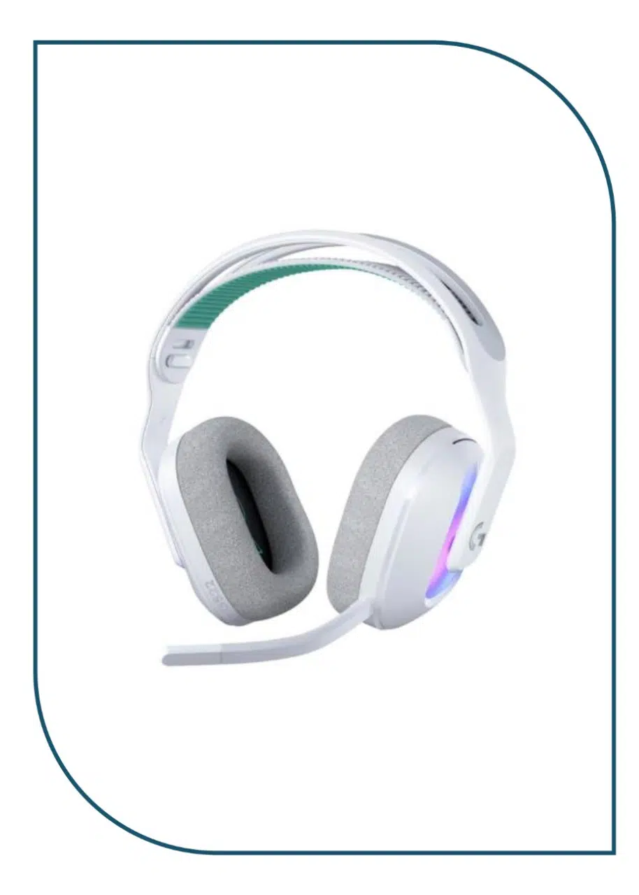LOGITECH G522 LIGHTSPEED Wireless Gaming Headset - WHITE - EMEA28i-935 - 2.4GHZ (981-001550) G522 LIGHTSPEED