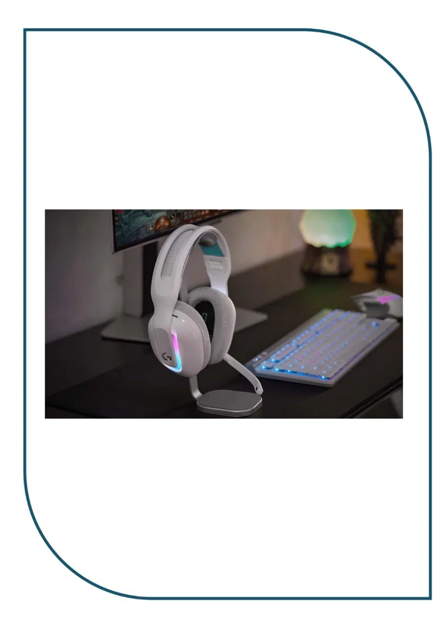 LOGITECH G522 LIGHTSPEED Wireless Gaming Headset - WHITE - EMEA28i-935 - 2.4GHZ (981-001550) G522 LIGHTSPEED