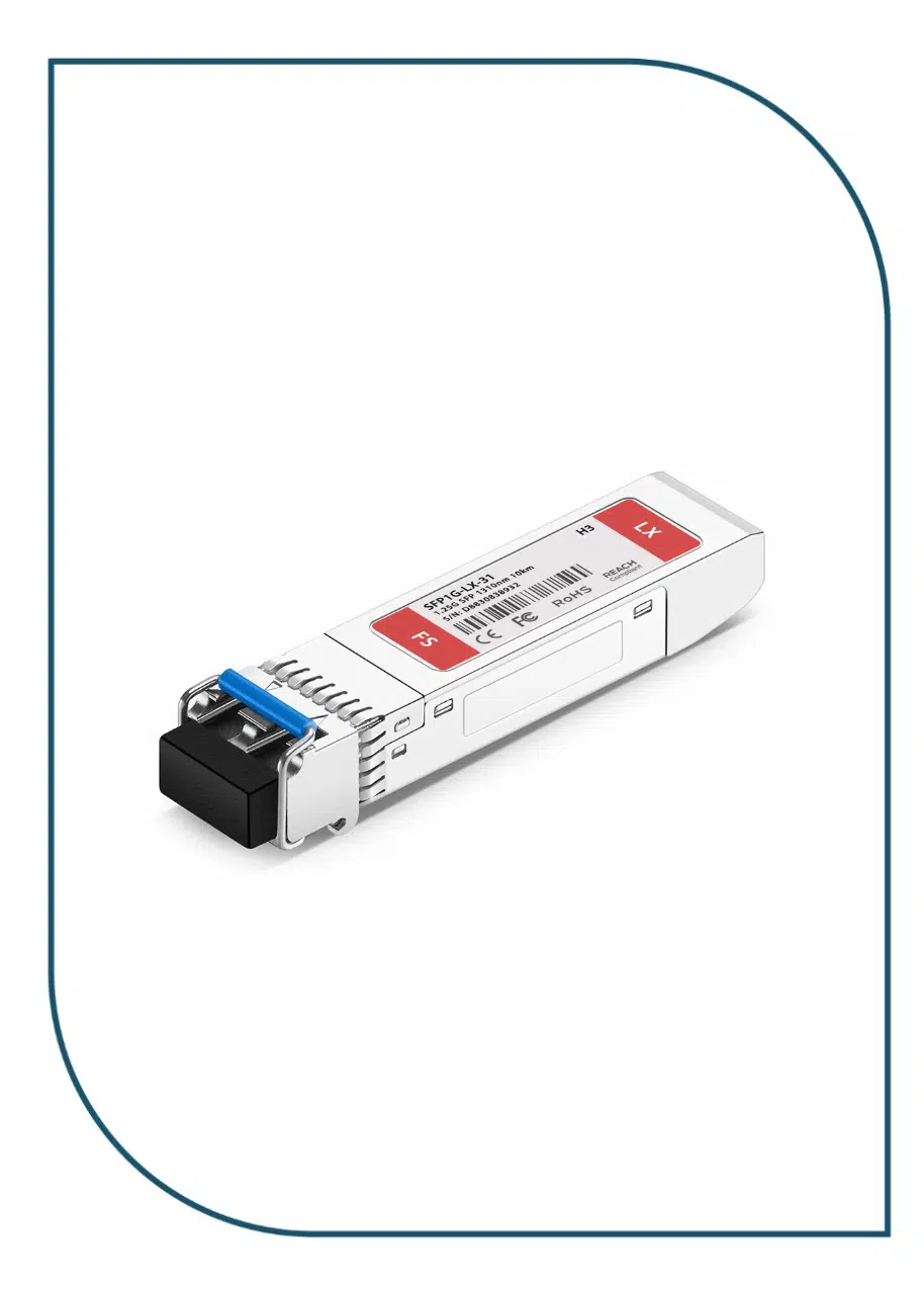 HPE (JD119A) Compatible 1000BASE-LX SFP 1310nm 10km Duplex LC/UPC SMF Transceiver Module JD119A