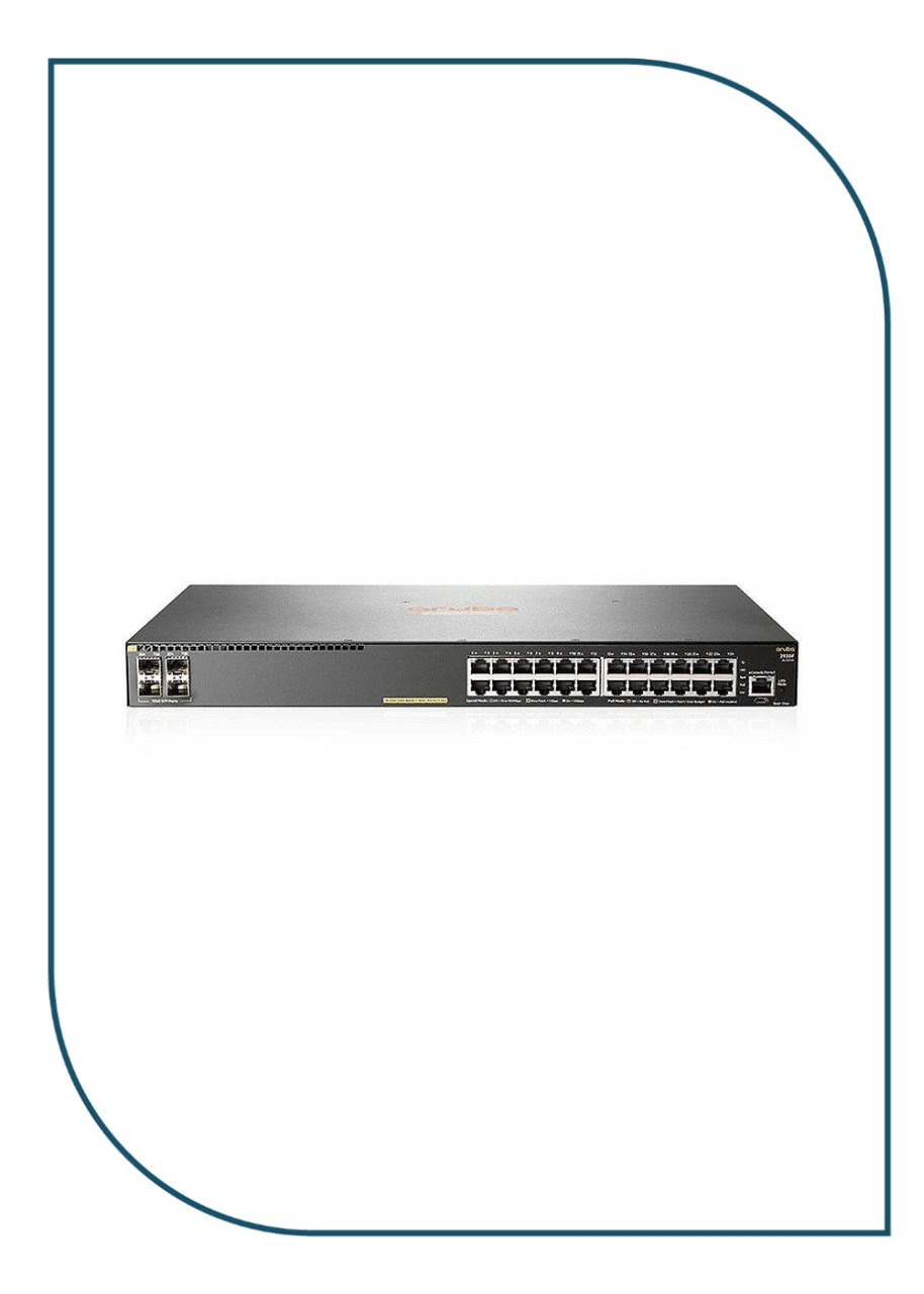 HPE Aruba (JL253A) Networking 2930F 24G 4SFP+ Switch JL253A
