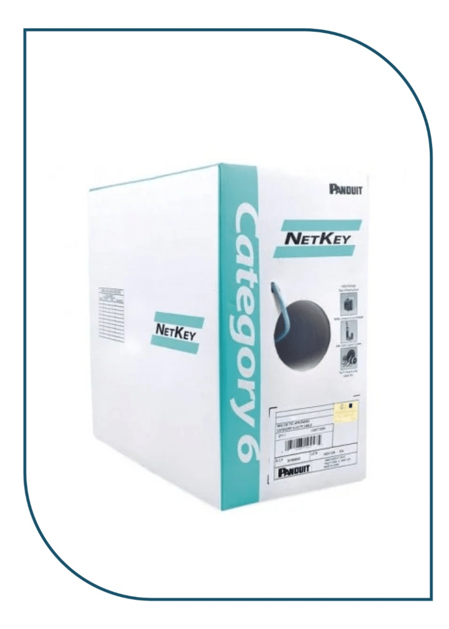 Panduit / NUC6C04BU / NK6™ Copper Cable, Cat 6, 24AWG, UTP, Blue (305M) NUC6C04BU