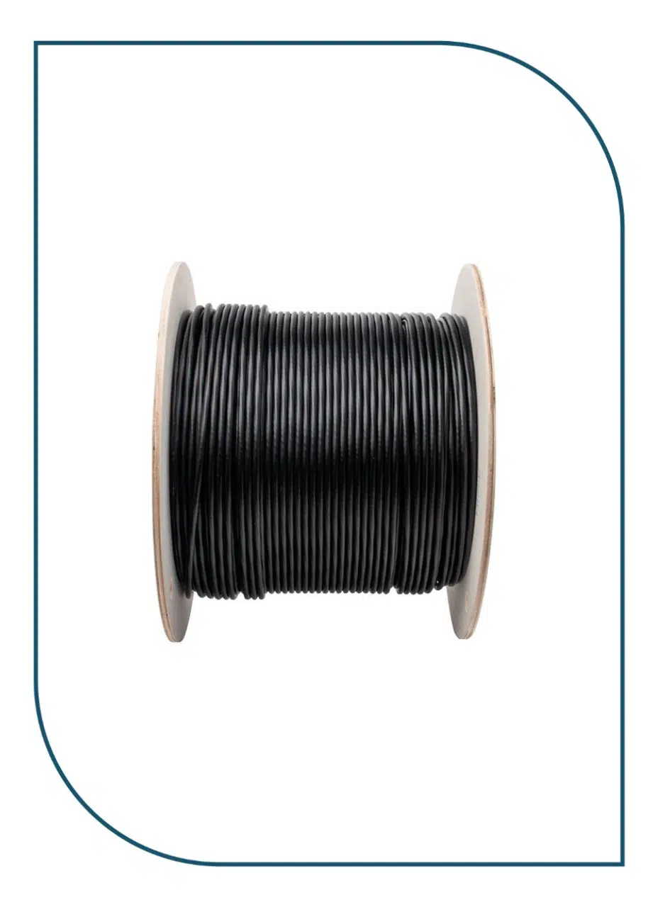 Panduit (PUO6C04) Copper Cable, Cat 6, 23 AWG, U/UTP, Outdoor, Black PUO6C04