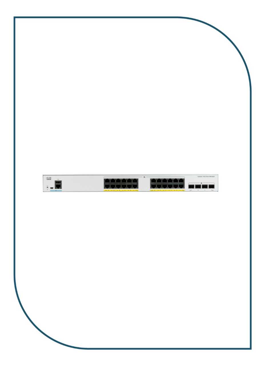 Cisco Catalyst 1000 (C1000-24T-4G-L) Switch, 24xGigabit Ethernet/4x1G SFP Uplink/No Fan & PSU Cisco Catalyst 1000 (C1000-24T-4G-L) Switch, 24xGigabit Ethernet/4x1G SFP Uplink/No Fan & PSU - Image 3