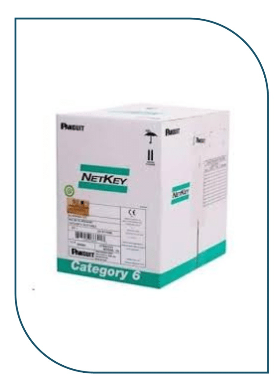Panduit (NUZ6C04WH-KE) Copper Cable, Cat 6, 4-Pair, 24 AWG, LSZH, U/UTP 305M NUZ6C04WH-KE
