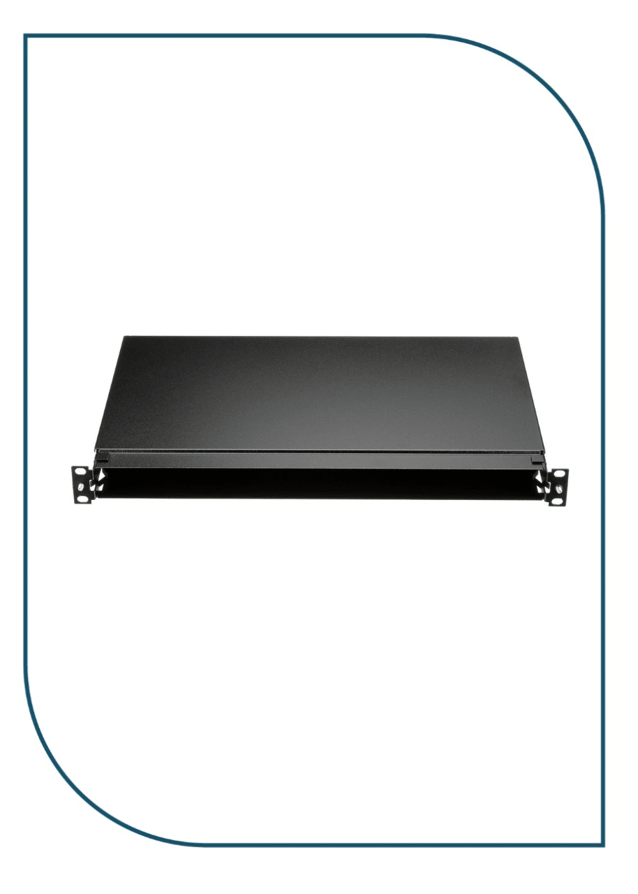 Panduit FMT1 – Opticom® 1RU Fiber Mount Tray / Fiber ODF Enclosure FMT1