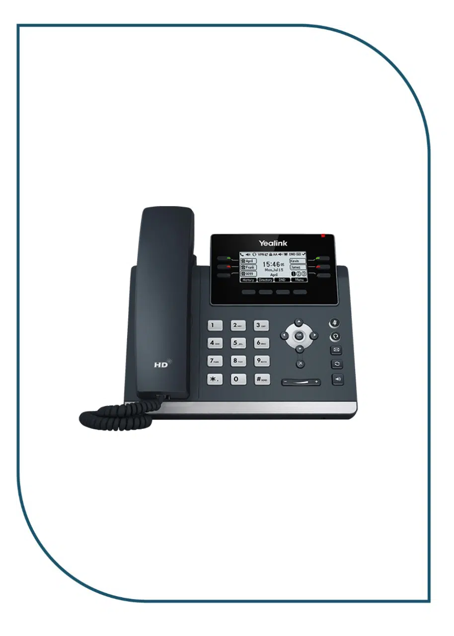 Yealink (SIP-T42U) – IP Phone (Without PSU) SIP-T42U