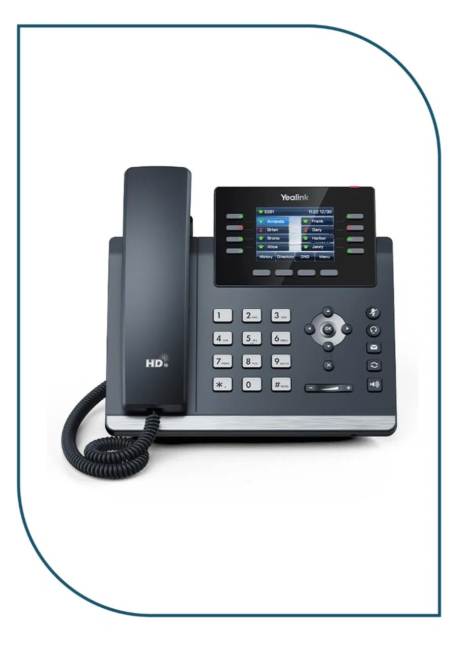 Yealink (SIP-T44W) – Wi-Fi IP Phone (Without PSU) SIP-T44W