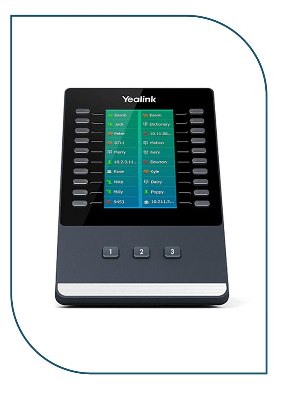 Yealink EXP50 – Color Screen Expansion Module EXP50