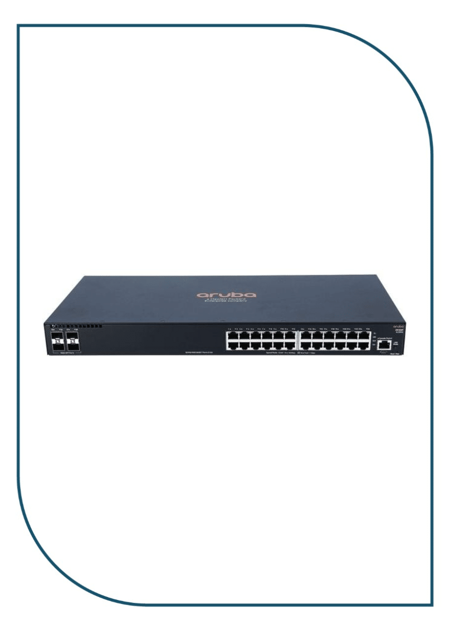 Aruba (JL259A) – 2930F 24G 4SFP Layer 3 Managed Switch JL259A