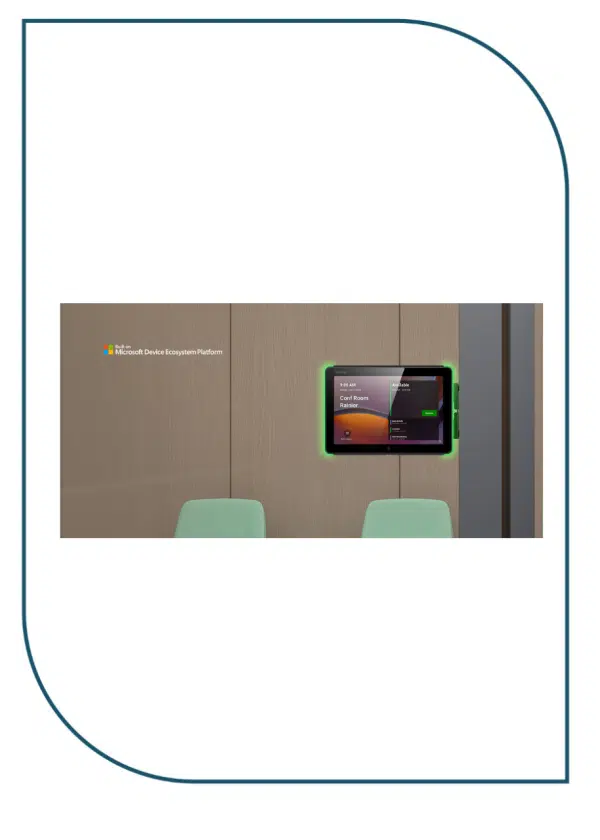 Yealink RoomPanel Plus E2 Meeting Room Scheduling Panel | Peta Store