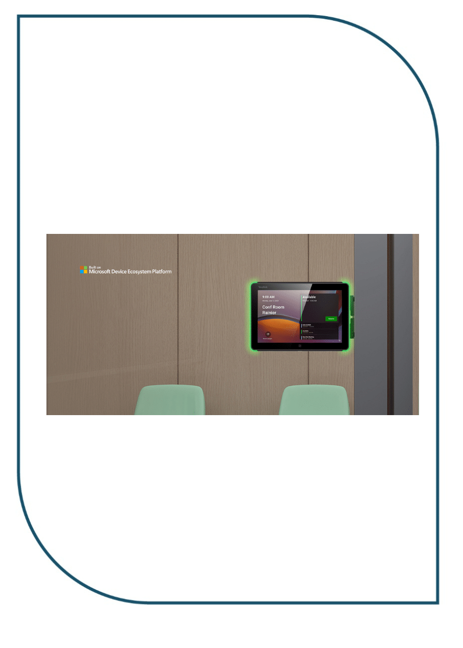Yealink RoomPanel Plus E2 Meeting Room Scheduling Panel RoomPanel Plus E2