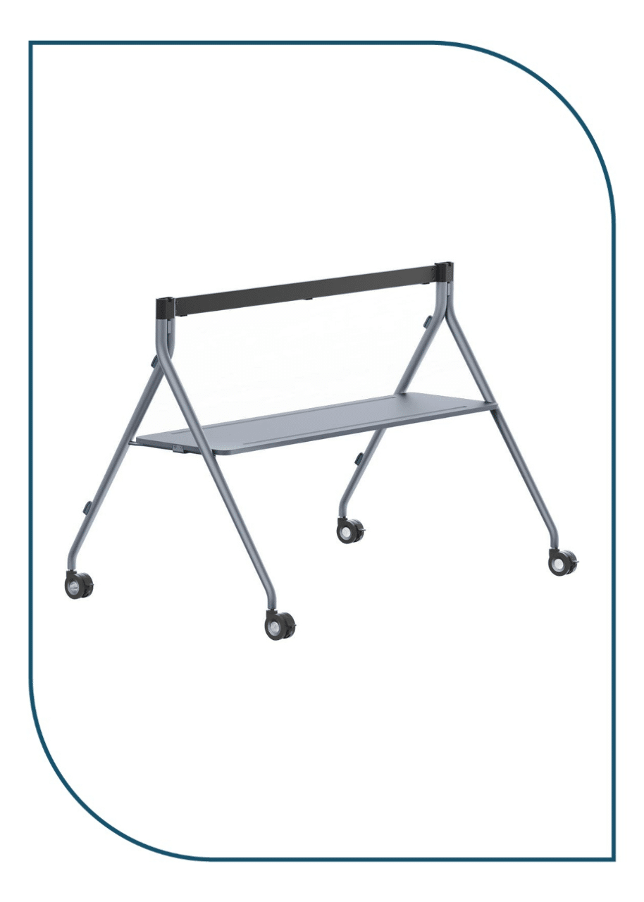 Yealink MB-FS-P860T – Mobile Floor Stand with Tray for MeetingBoard 86 Pro MB-FS-P860T