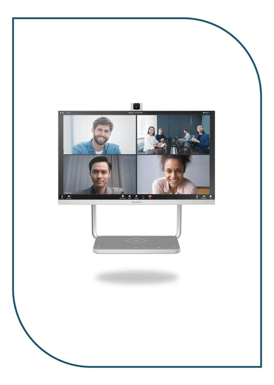 Yealink DeskVision A24 – All-in-One Desktop Collaboration Display DeskVision A24