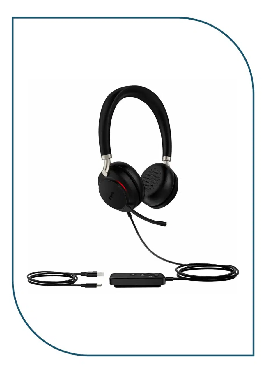 Yealink UH48 Dual Teams USB-C/A – Premium ANC USB Wired Stereo Headset UH48,