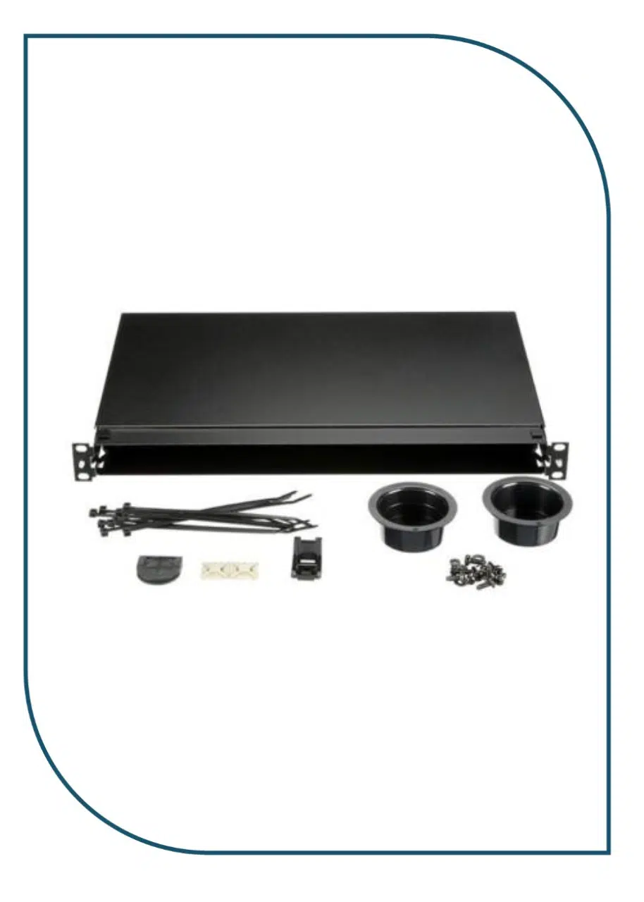 Panduit FMT1 – Opticom® 1RU Fiber Mount Tray / Fiber ODF Enclosure FMT1