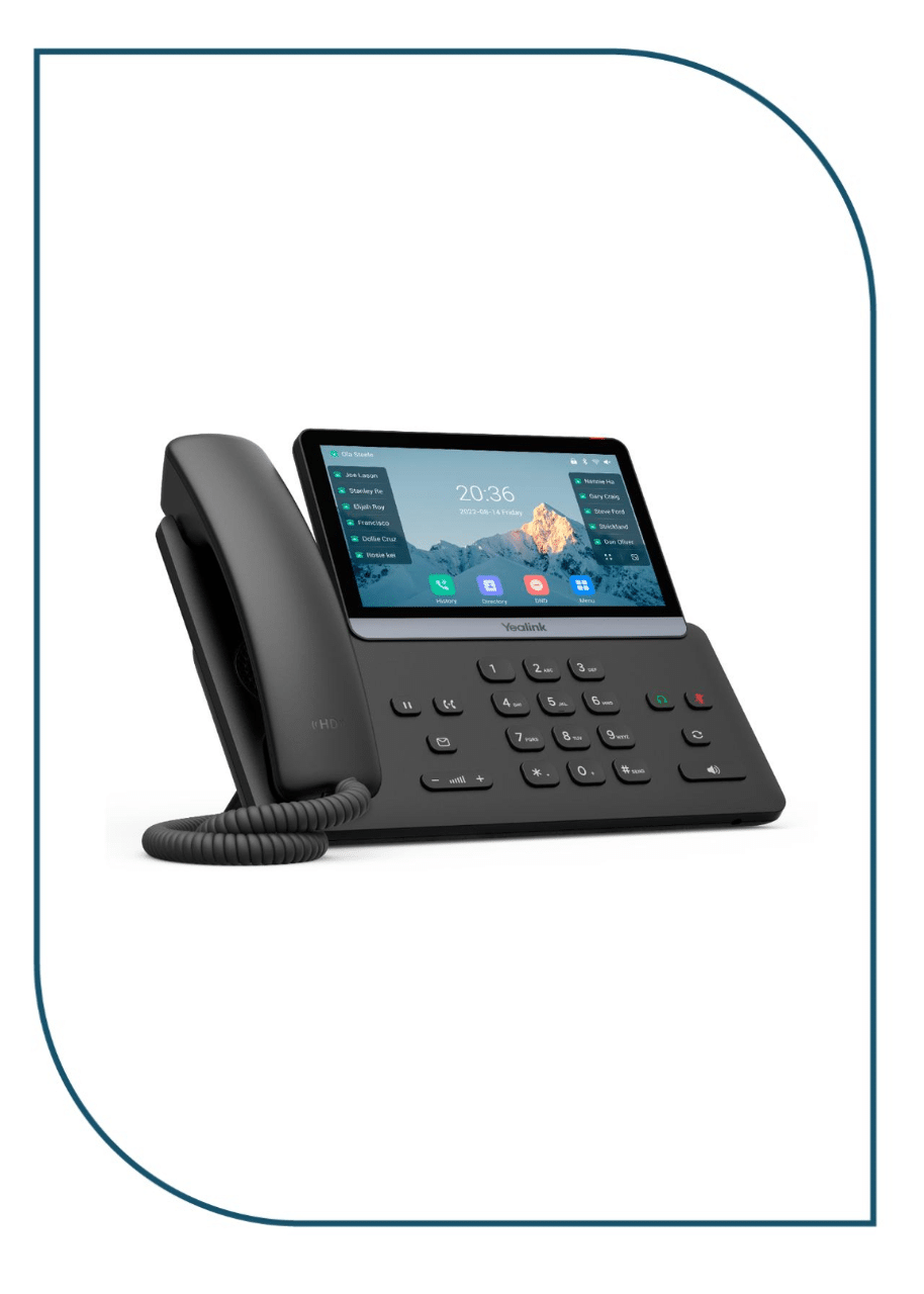 Yealink (SIP-T77U) – Flagship Touch Business IP Phone (Without PSU) SIP-T77U