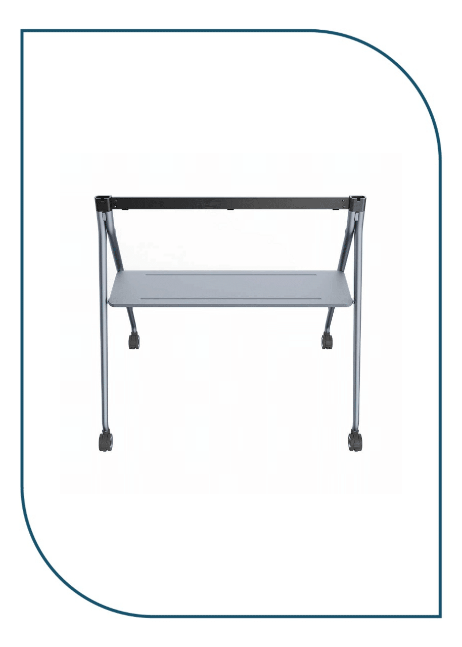 Yealink MB-FS-P750T – Mobile Floor Stand with Tray for MeetingBoard 75 Pro MB-FS-P750T
