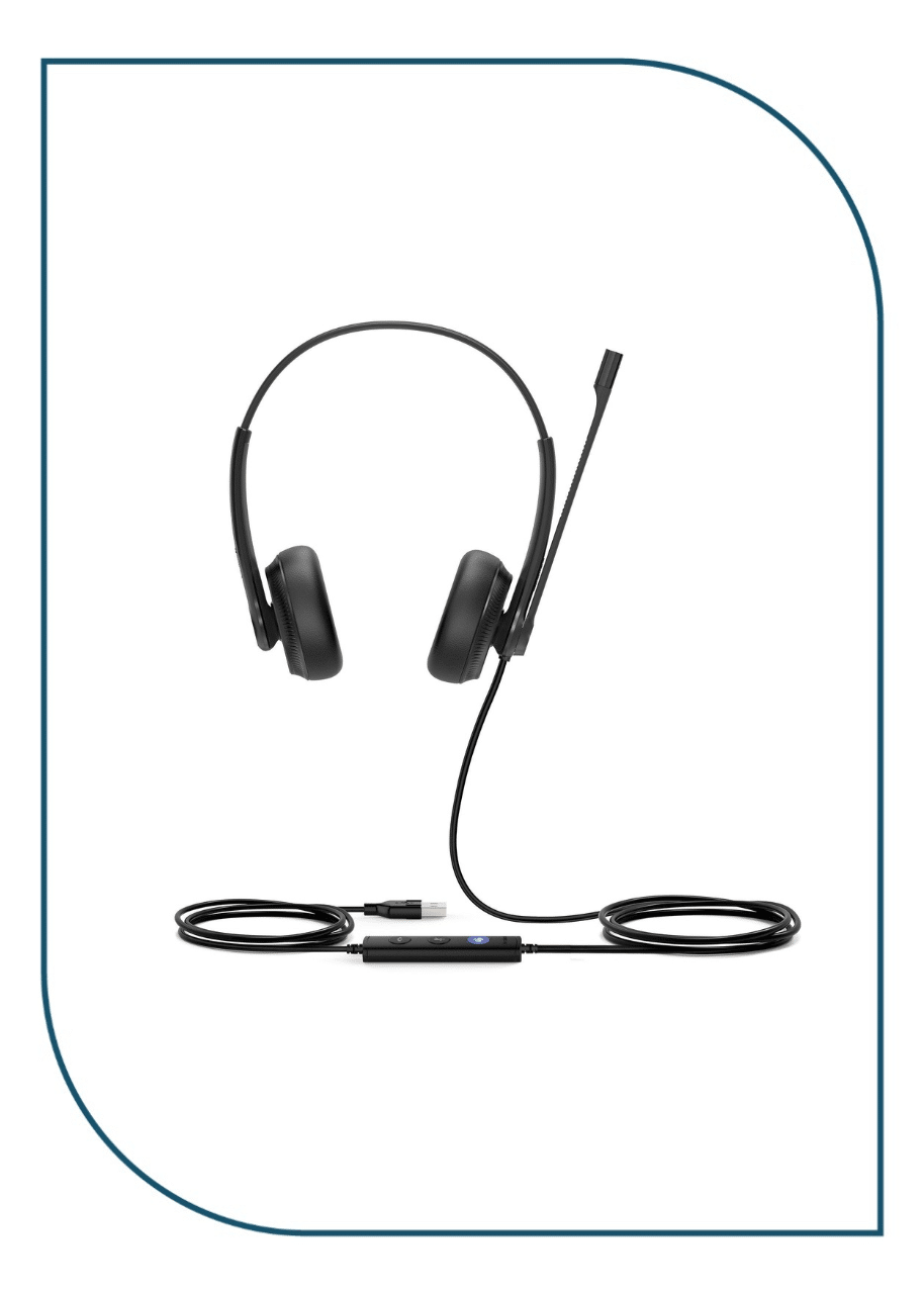 Yealink UH34 Dual Teams – Professional USB Wired Stereo Headset Yealink UH34 Dual Teams