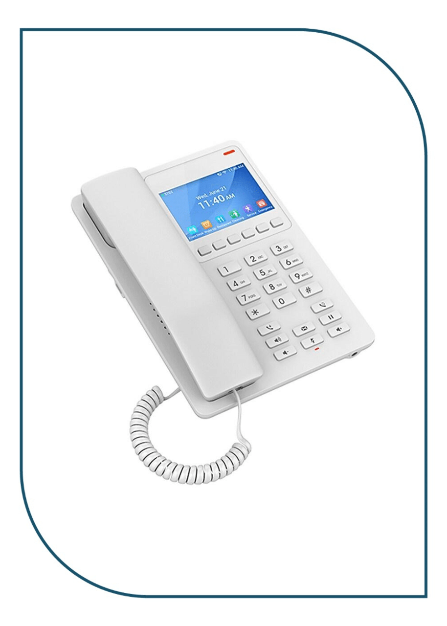 Grandstream GHP630W – Hotel Wi-Fi IP Phone (white) GHP630W