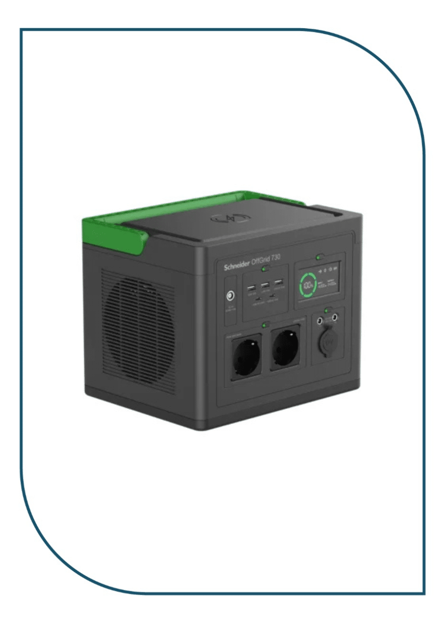 Schneider OffGrid Portable Power Station 730 (PPS730-GR) PPS730-GR