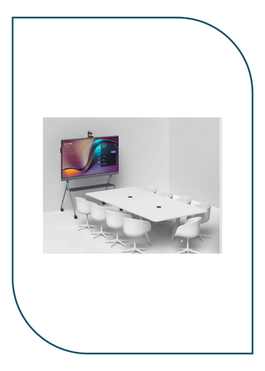 Yealink MB-FS-P750T – Mobile Floor Stand with Tray for MeetingBoard 75 Pro MB-FS-P750T
