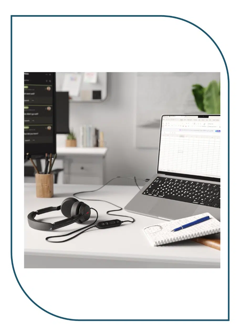 Yealink UH42 Dual Teams USB-C/A – Professional USB Wired Stereo Headset UH42