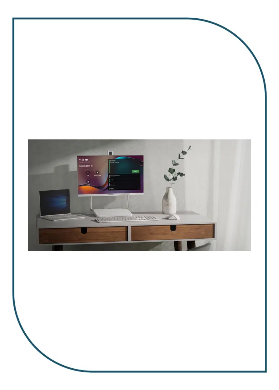Yealink DeskVision A24 – All-in-One Desktop Collaboration Display DeskVision A24
