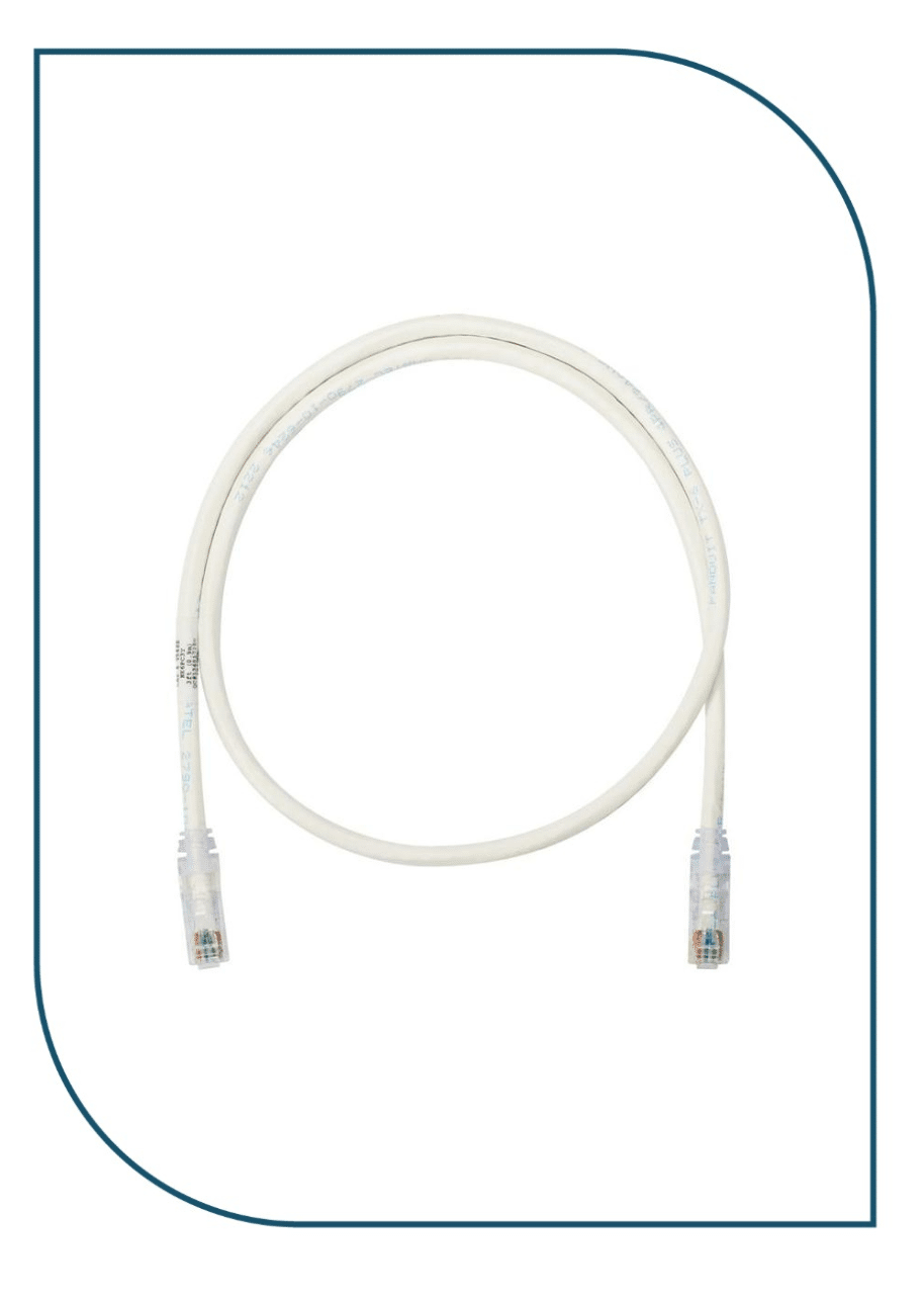 Panduit NK6APC3M – NetKey® Category 6A U/UTP Patch Cord, CM/LSZH, Off White, 3m NK6APC3M