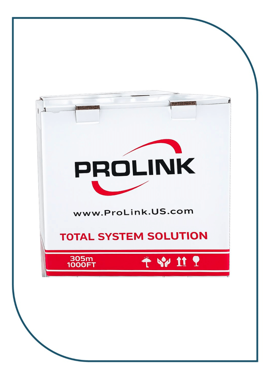 Prolink (PL-C6-PVC-24W) CAT6 U/UTP PVC Cable 24AWG 305M PL-C6-PVC-24W