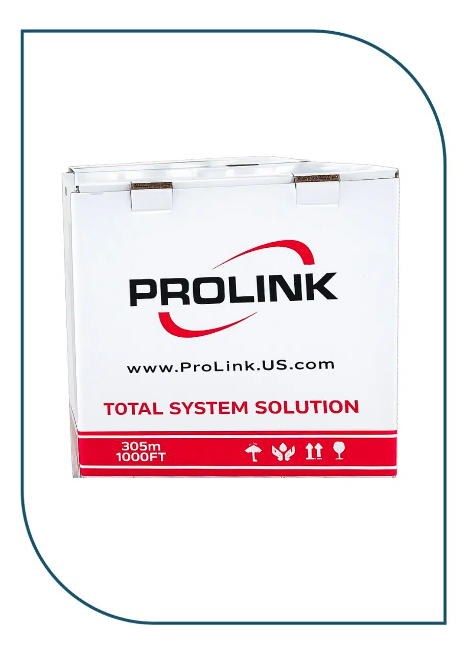 Prolink (PL-C6-PVC-24W) CAT6 U/UTP PVC Cable 24AWG 305M PL-C6-PVC-24W