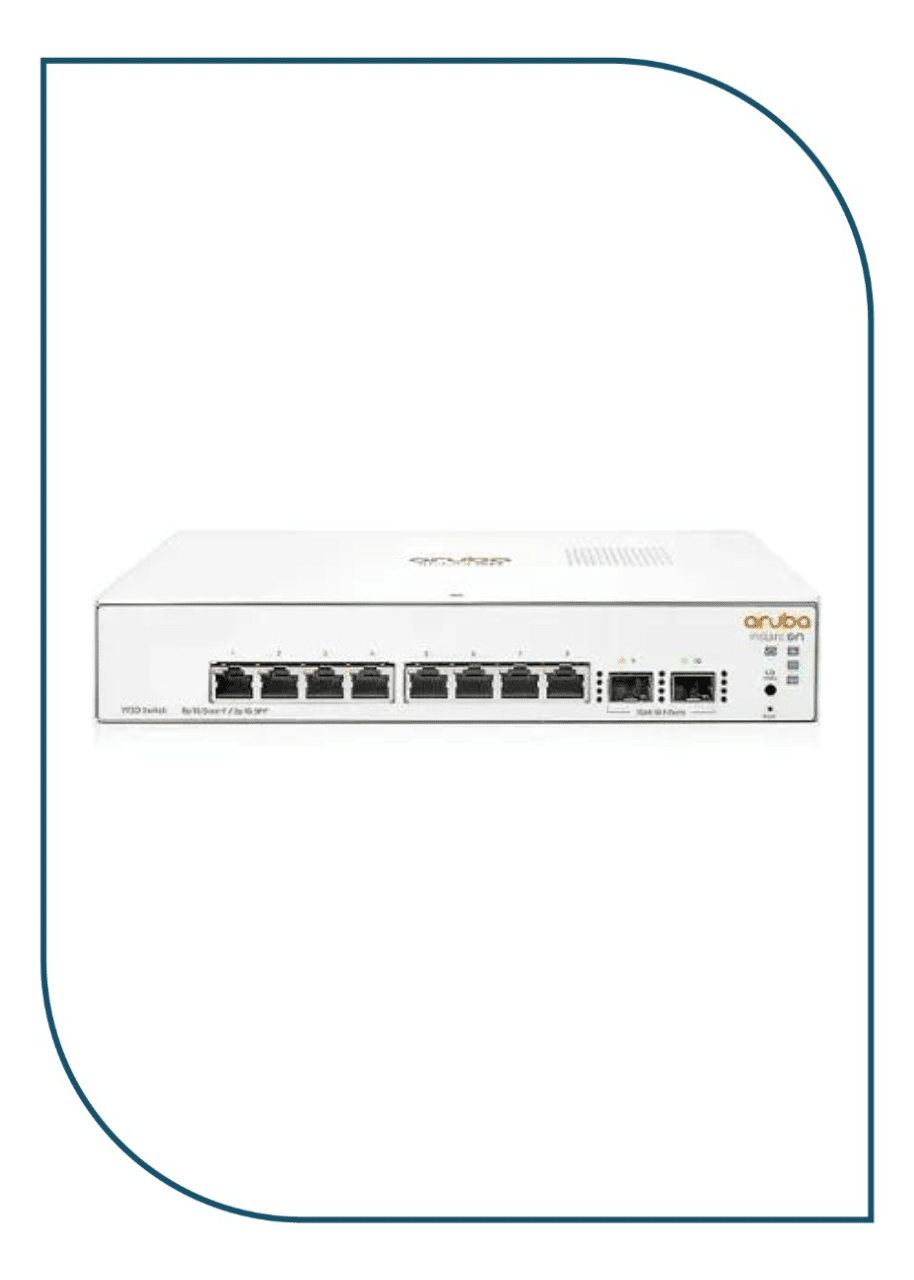 HPE Aruba Networking Instant On 1940 8G 2F 124W Switch — S4A29A S4A29A