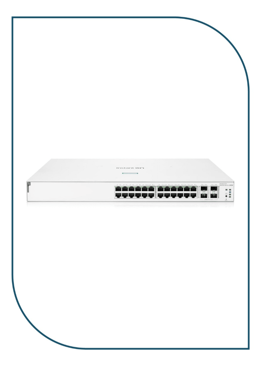 HPE Networking Instant On Switch 1940 20-Port Gigabit + 4-Port 2.5G PoE, 4-Port SFP+ 370W — S4A32A S4A32A