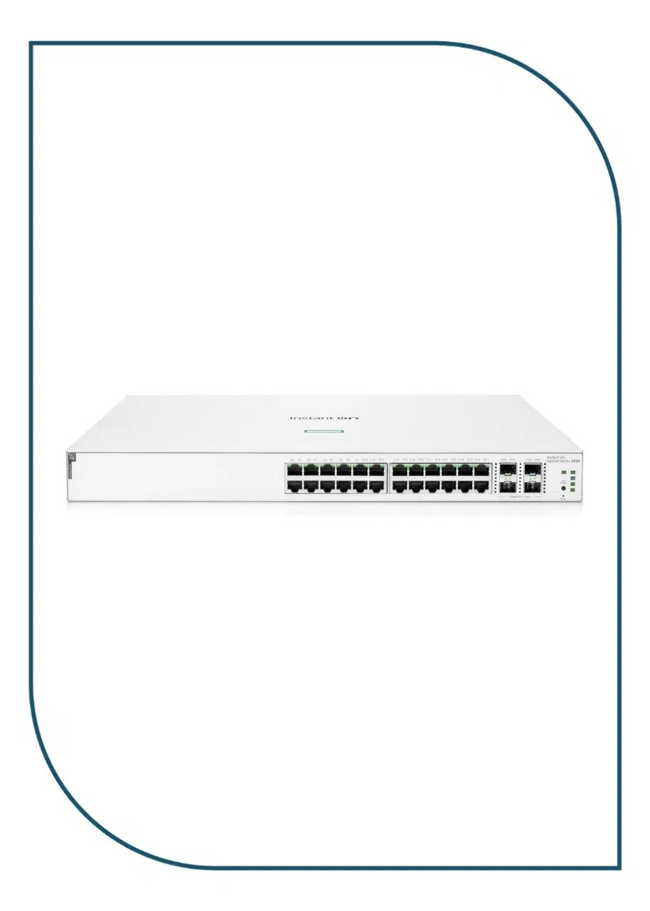 HPE Networking Instant On Switch 1940 20-Port Gigabit + 4-Port 2.5G PoE, 4-Port SFP+ 370W — S4A32A S4A32A