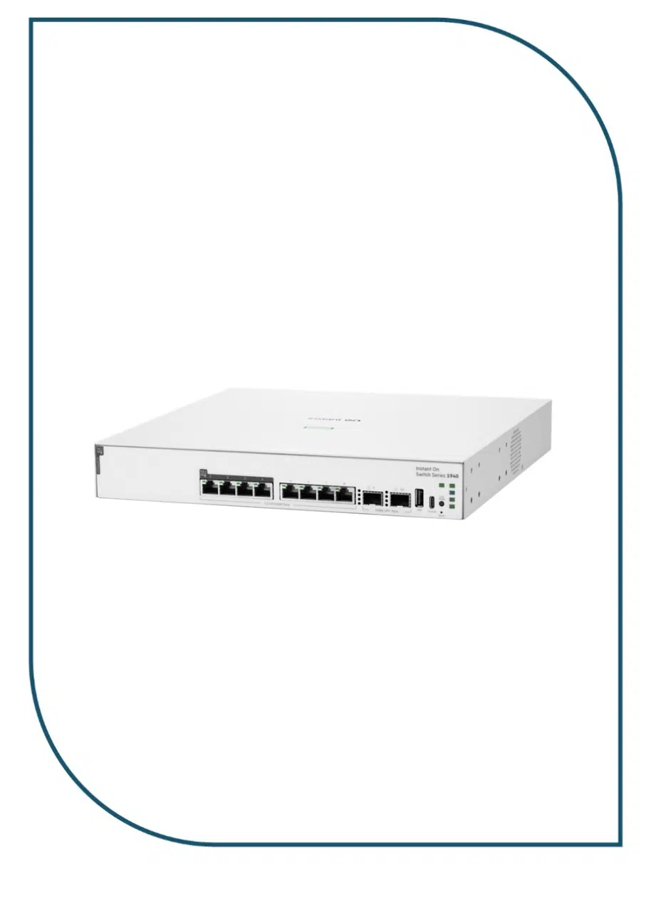 HPE Networking Instant On Switch 1940 40-Port Gigabit + 8-Port 2.5G Class 6 PoE, 4-Port SFP+ 600W — S4A35A S4A35A