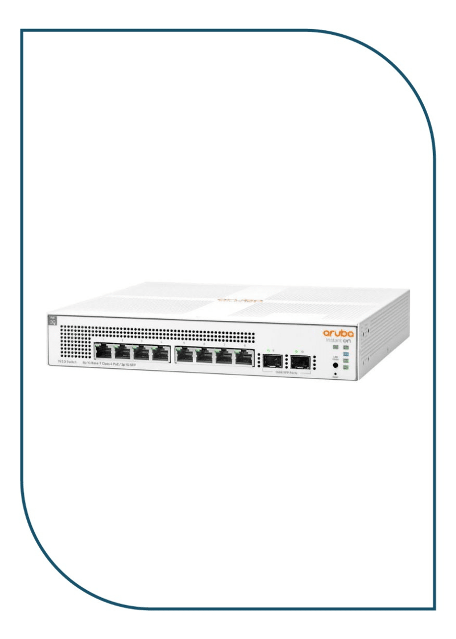HPE Aruba Networking Instant On 1940 8G 2F 124W Switch — S4A29A S4A29A