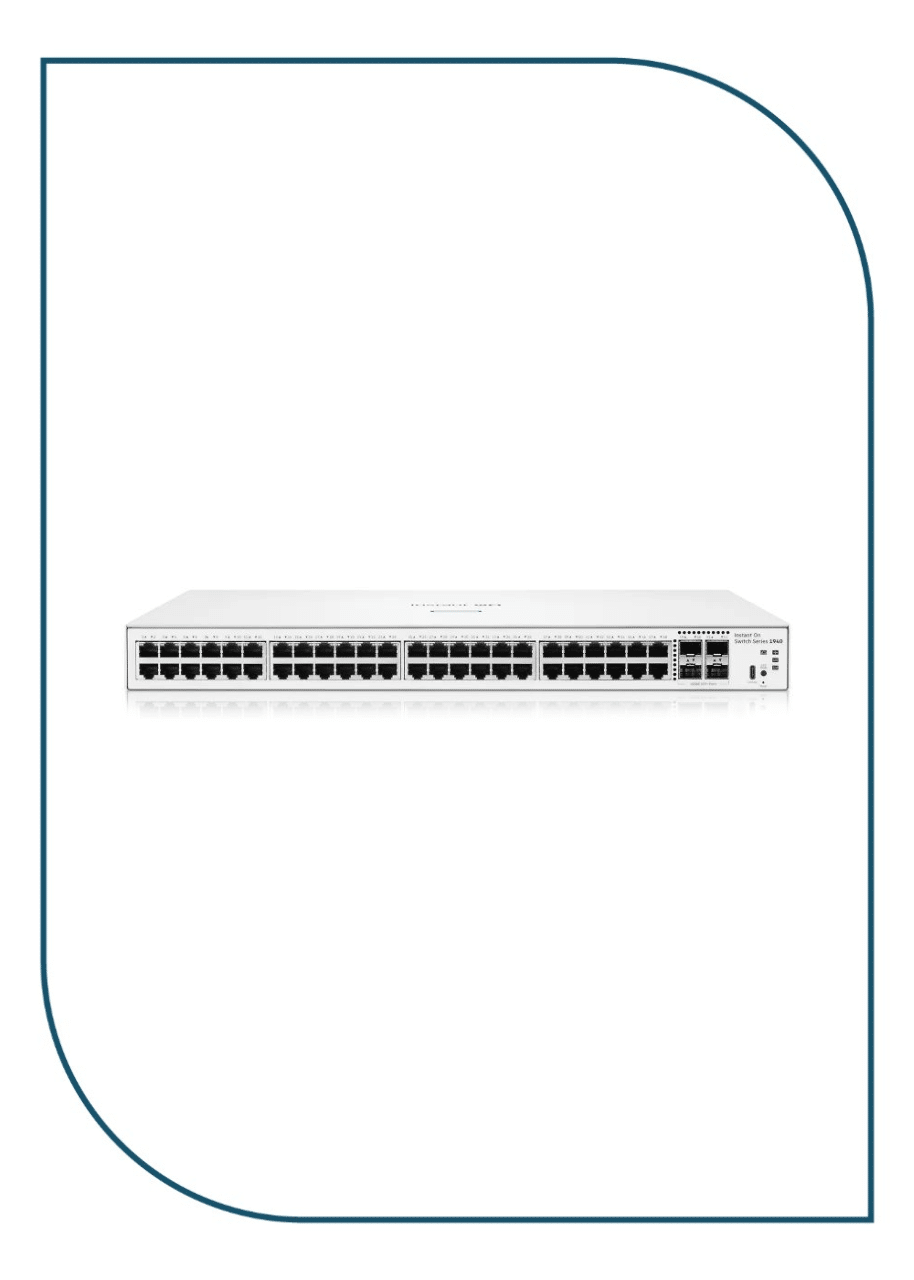 HPE Networking Instant On Switch 1940 48-Port Gigabit, 4-Port SFP+ — S4A33A S4A33A