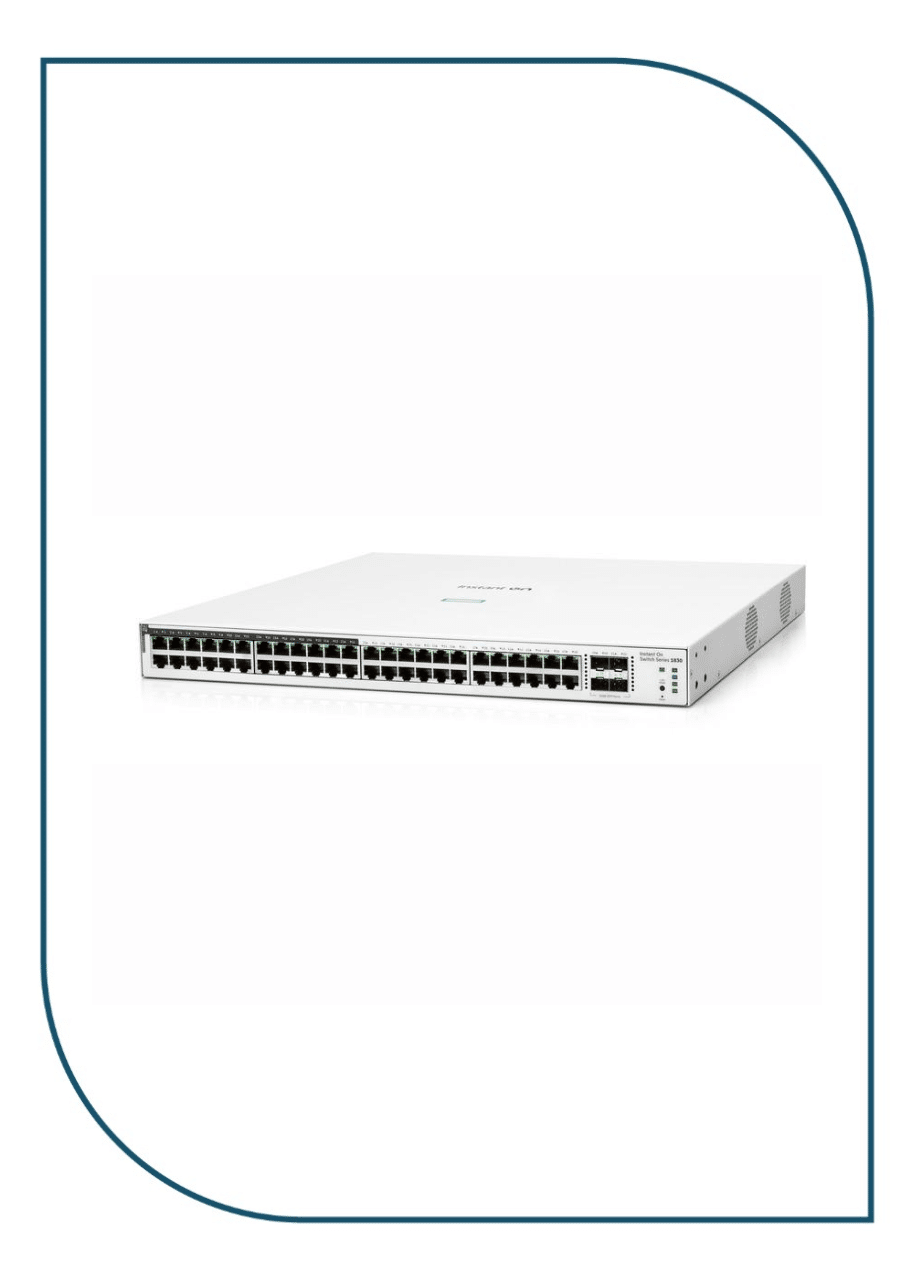 HPE Networking Instant On Switch 1940 48-Port Gigabit Class 4 PoE, 4-Port SFP+ 370W — S4A34A S4A34A