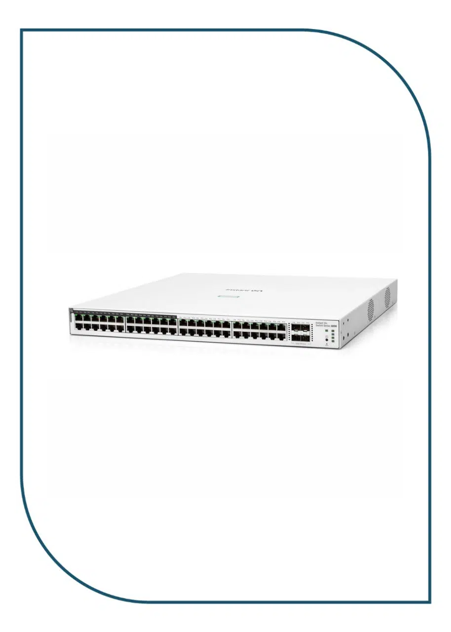 HPE Networking Instant On Switch 1940 48-Port Gigabit Class 4 PoE, 4-Port SFP+ 370W — S4A34A S4A34A