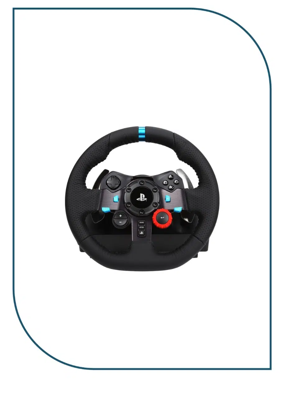 Logitech G29 Driving Force Racing Wheel with Pedals for PS5, PS4, PS3 & PC – 941-000112 Logitech G29